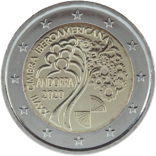 2 euro Andorra 2020, XXVII Summit Ibero-Americano ad Andorra