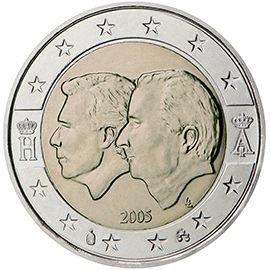 2 euro Belgio 2005, Unione economica Belgio-Lussemburgo