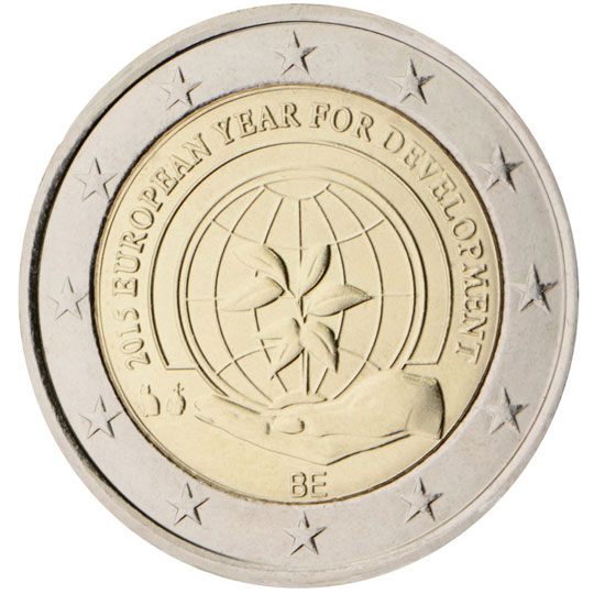 2 euro Belgio 2015, Anno europeo per lo sviluppo