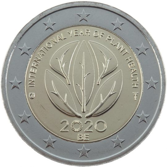 2 euro Belgio 2020, Anno internazionale della salute delle piante