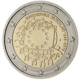 2 euro Germania 2015, 30° anniv. bandiera europea
