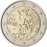 2 euro Germania 2019, 30° anniv. caduta del Muro di Berlino