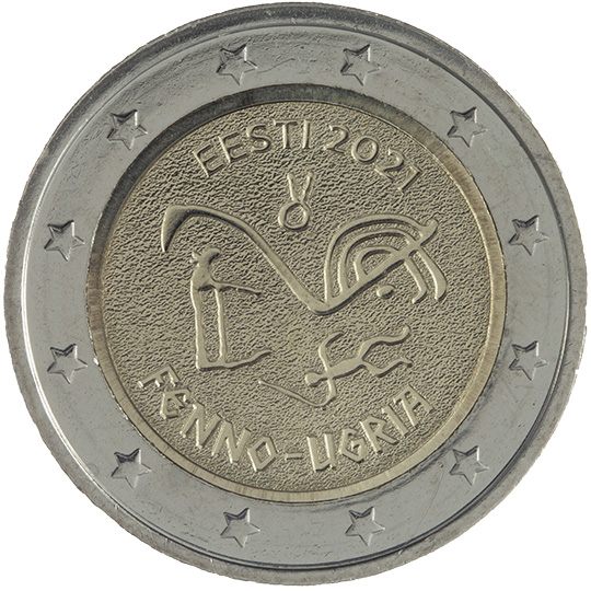 2 euro Estonia 2021, Popoli ugro-finnici
