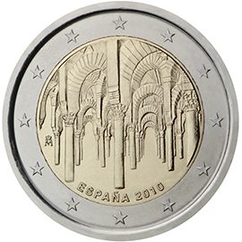2 euro Spagna 2010, Moschea-Cattedrale di Cordova