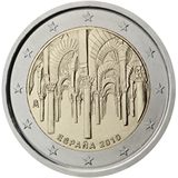 2 euro Spagna 2010, Moschea-Cattedrale di Cordova