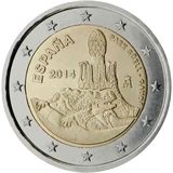 2 euro Spagna 2014, Parco Güell