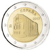 2 euro Spagna 2017, Chiesa di Santa María del Naranco
