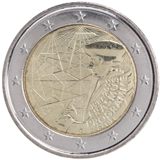 2 euro Spagna 2022, 35° anniv. Programma Erasmus