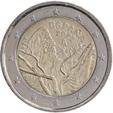 2 euro Spagna 2022, Parco nazionale di Garajonay