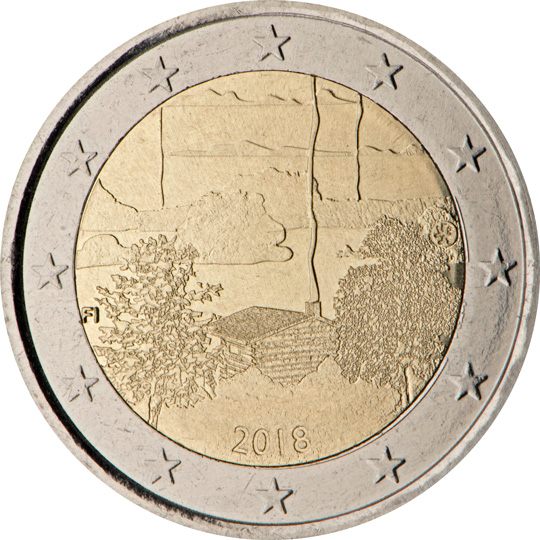 2 euro Finlandia 2018, Cultura della sauna finlandese