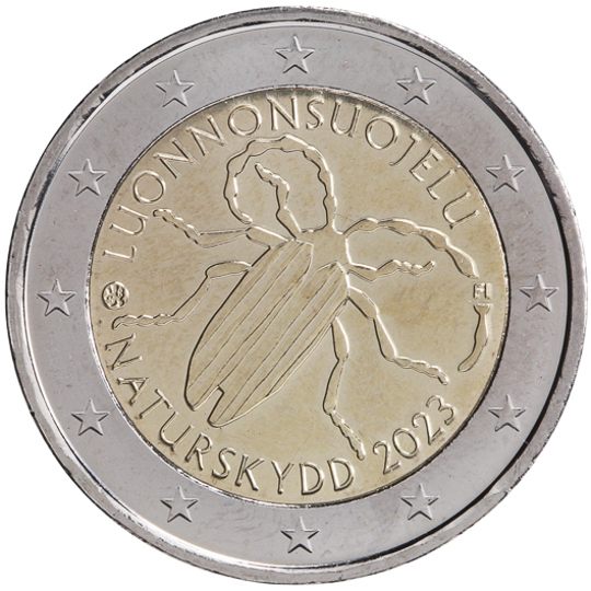 2 euro Finlandia 2023, Prima legge finlandese sulla conservazione della natura