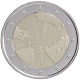 2 euro Finlandia 2024, Gesellius, Lindgren, Saarinen - Architettura finlandese