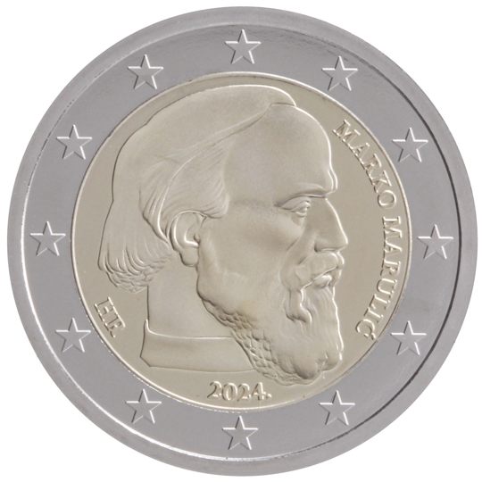 2 euro Croazia 2024, Centro storico di Varaždin