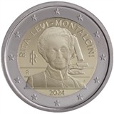 2 euro Italia 2024, Rita Levi-Montalcini