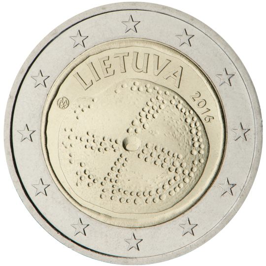 2 euro Lituania 2016, Cultura baltica