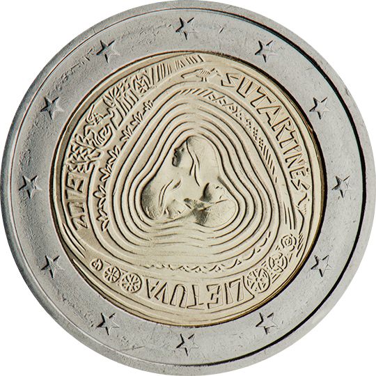 2 euro Lituania 2019, Sutartinės, canzoni popolari lituane