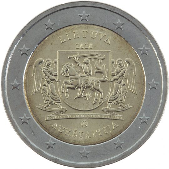 2 euro Lituania 2020, Aukštaitija