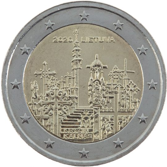 2 euro Lituania 2020, Collina delle croci