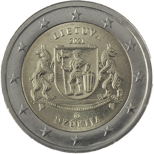 2 euro Lituania 2021, Dzūkija