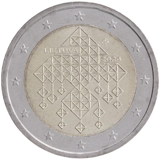 2 euro Lituania 2024, Giardini di paglia in Lituania