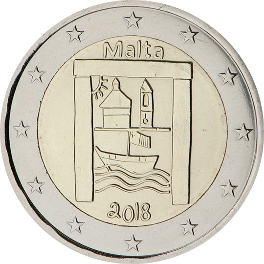 2 euro Malta 2018, Patrimonio culturale