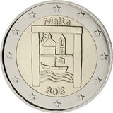 2 euro Malta 2018, Patrimonio culturale