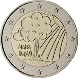 2 euro Malta 2019, Natura e ambiente