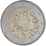 2 euro Malta 2023, 550° anniv. nascita di Niccolò Copernico