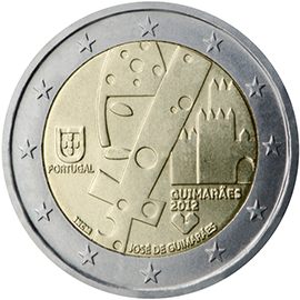 2 euro Portogallo 2012, Guimarães capitale europea della cultura