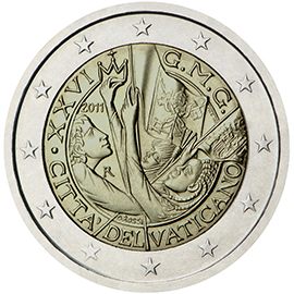 2 euro Vaticano 2011, XXVI Giornata mondiale della gioventù