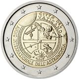 2 euro Vaticano 2009, Anno internazionale dell'astronomia