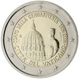 2 euro Vaticano 2016, 200° anniv. Gendarmeria Vaticana