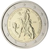 2 euro Vaticano 2016, Giubileo della misericordia