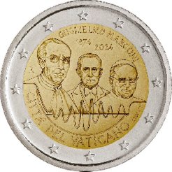 2 euro Vaticano 2024, 150° anniv. nascita Guglielmo Marconi